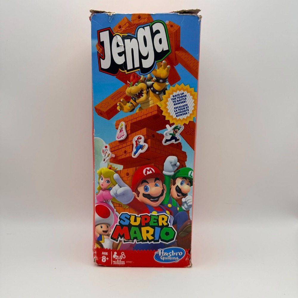 Hasbro Jenga Super Mario Parts Replacement Lot Bowser Tower Pieces Incomplete